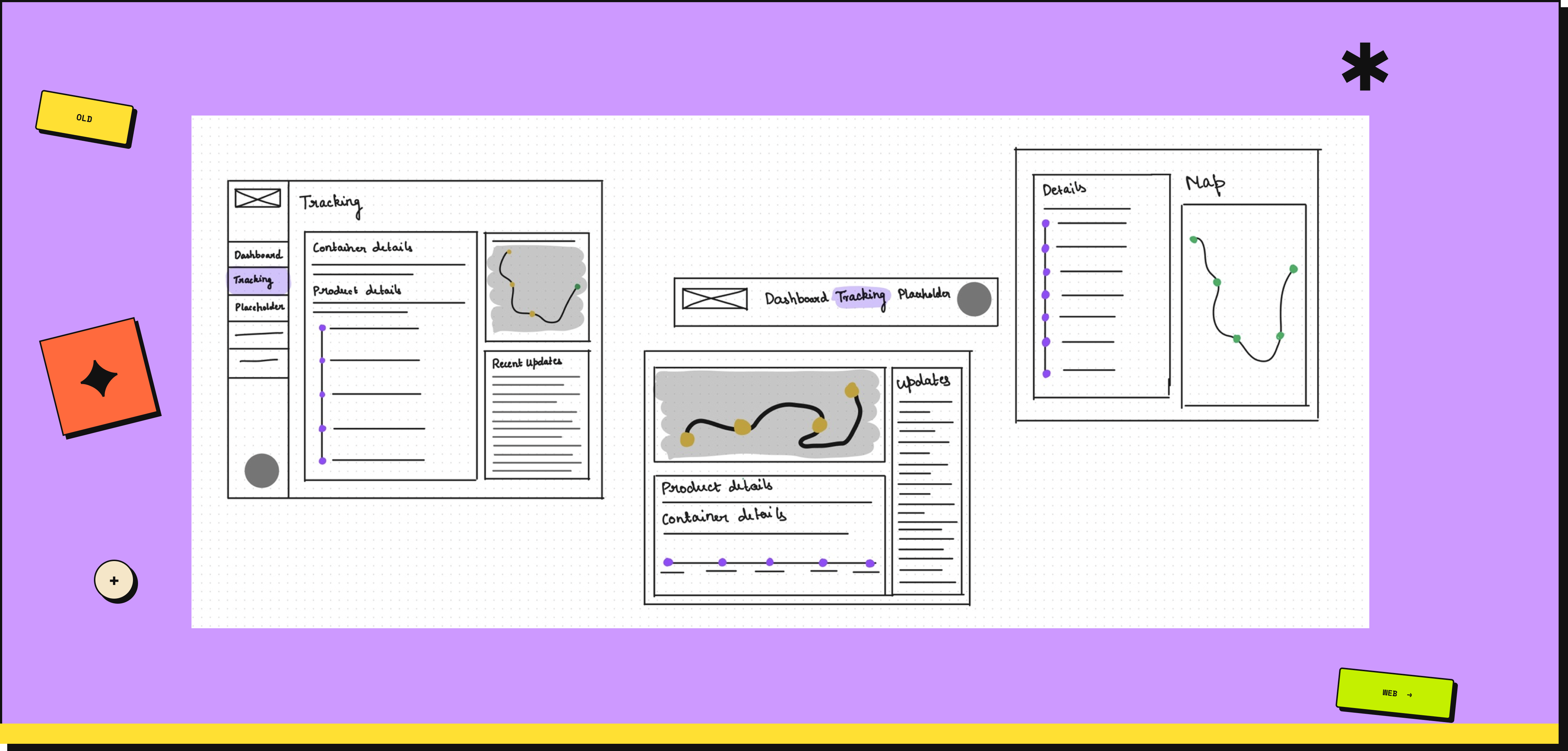 Component sketching process